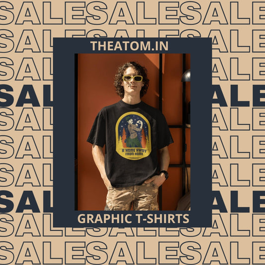 Tees with a Twist: Dive into TheAtom.in's Graphic Collection