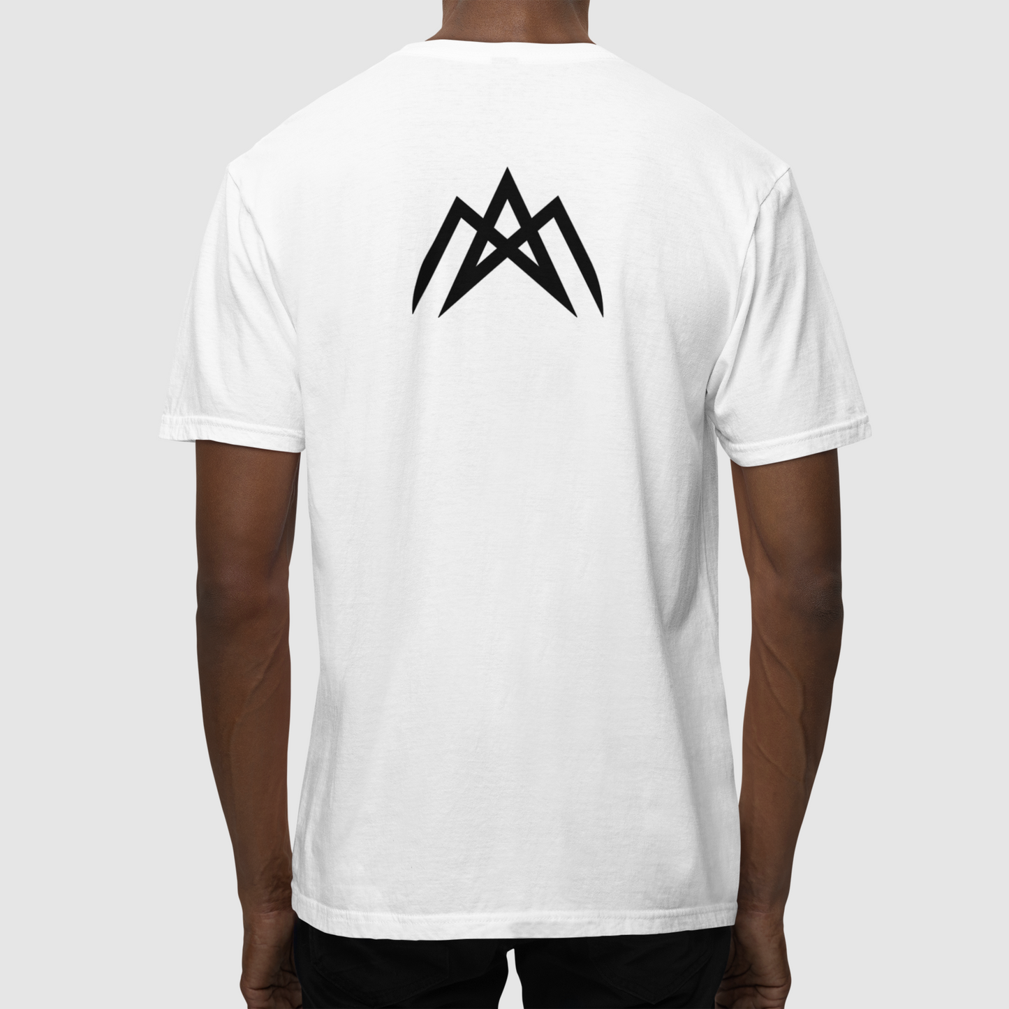 Yes You Can! Unisex White Round Neck T-Shirt | Ashish Mishra Collection | ATOM NEW YORK