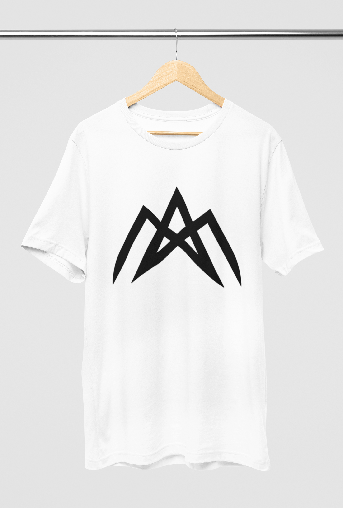 AM Unisex White Oversized T-Shirt | Ashish Mishra Collection | ATOM NEW YORK