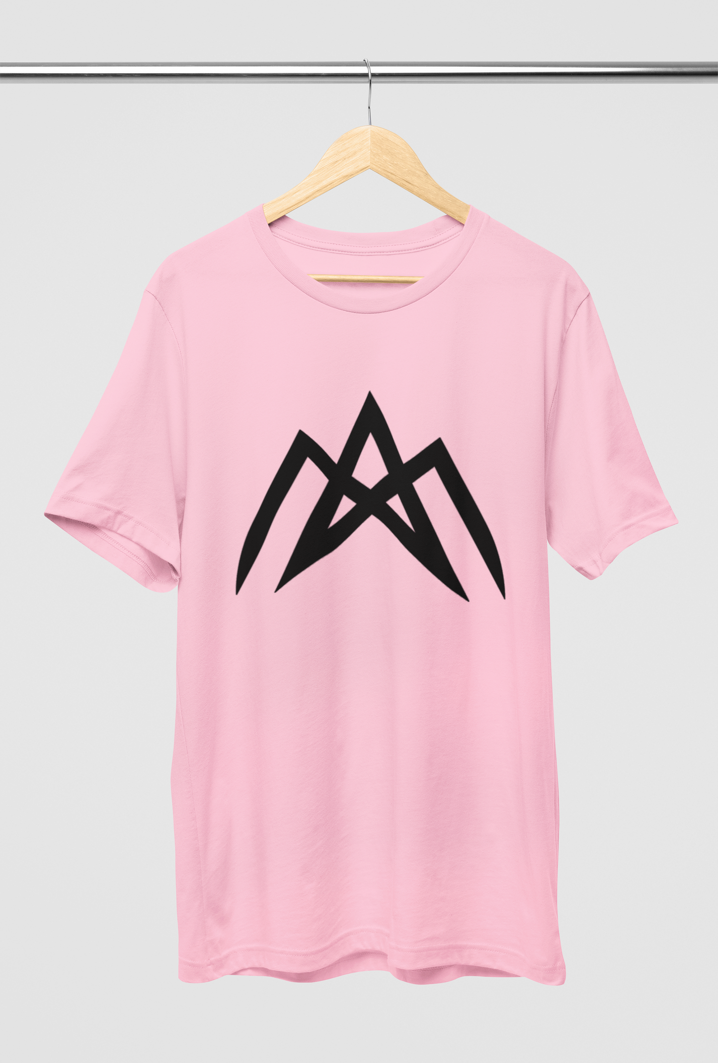 AM Unisex Baby Pink Oversized T-Shirt | Ashish Mishra Collection | ATOM NEW YORK