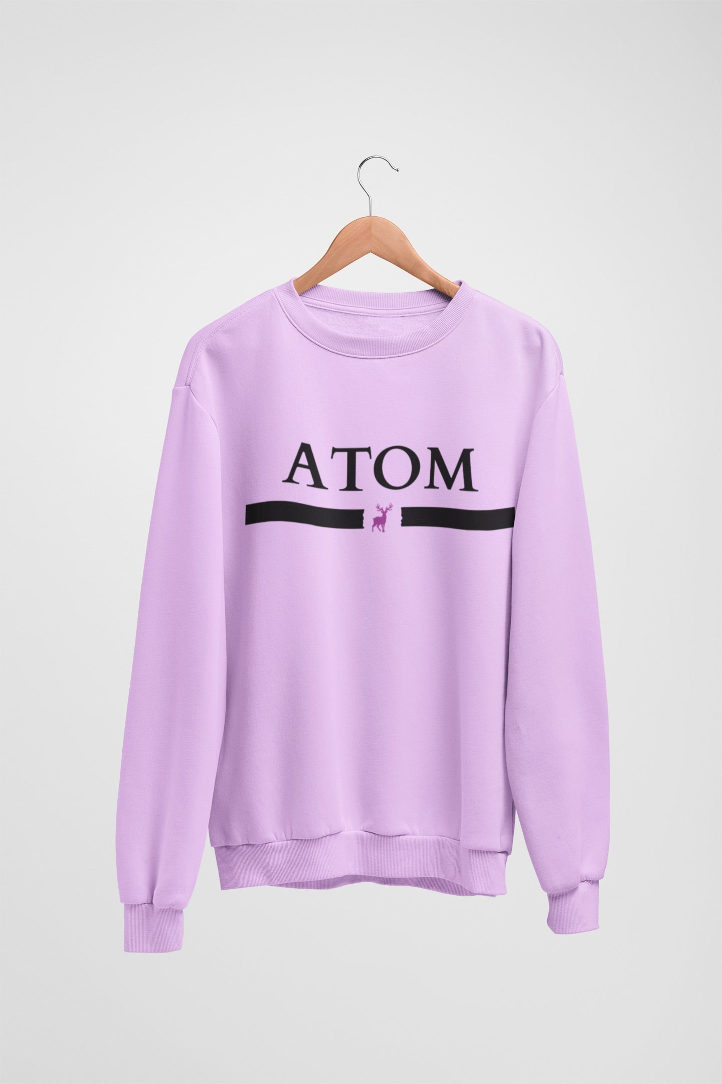 ATOM Classic Signature Lavender Sweatshirt For Men