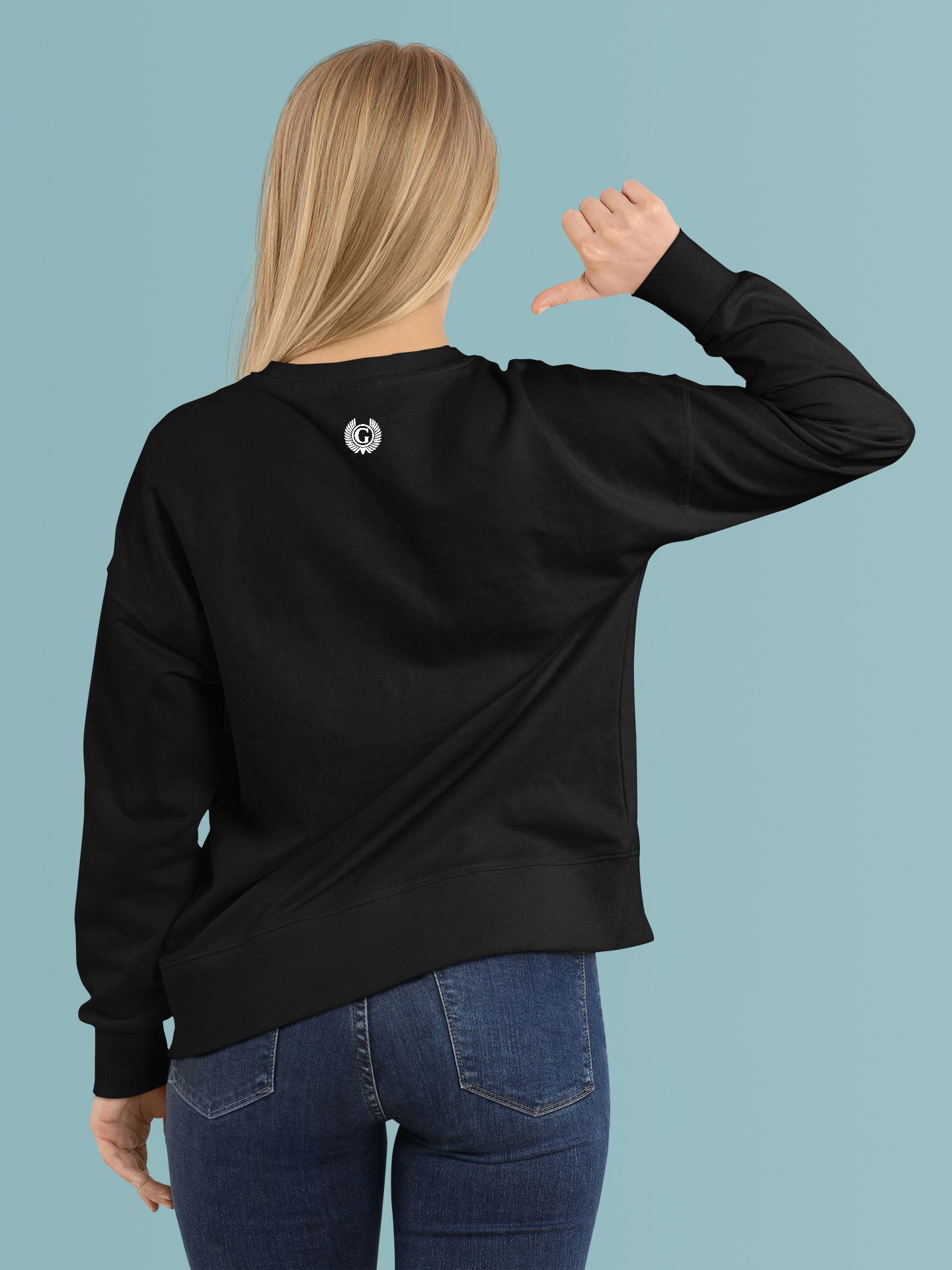 Cooking Is Love Crew Neck Unisex Black Sweatshirt | Masterchef Gurkirat Collection