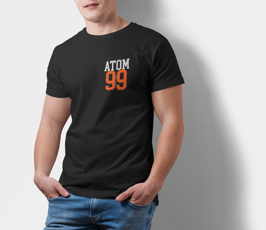 Atom 99 Signature Black T-Shirt For Men