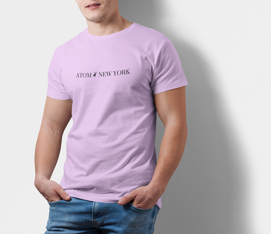 Atom New York Signature Lavender T-Shirt For Men