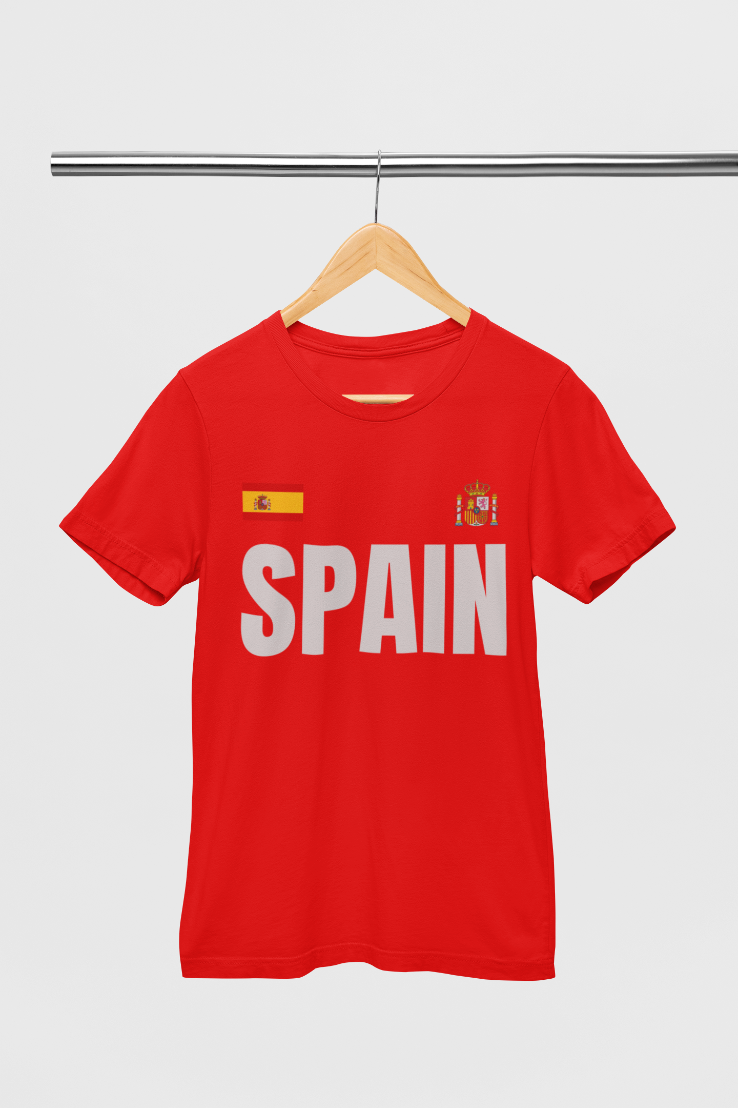 ATOM Signature Spain Red T-Shirt For Men