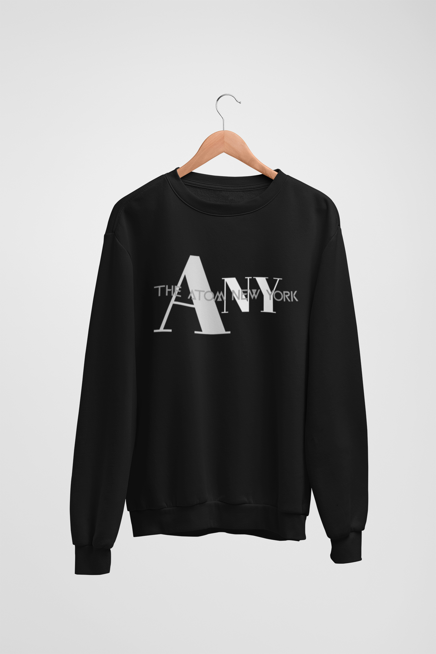 ATOM Signature ANY Black Sweatshirt For Men