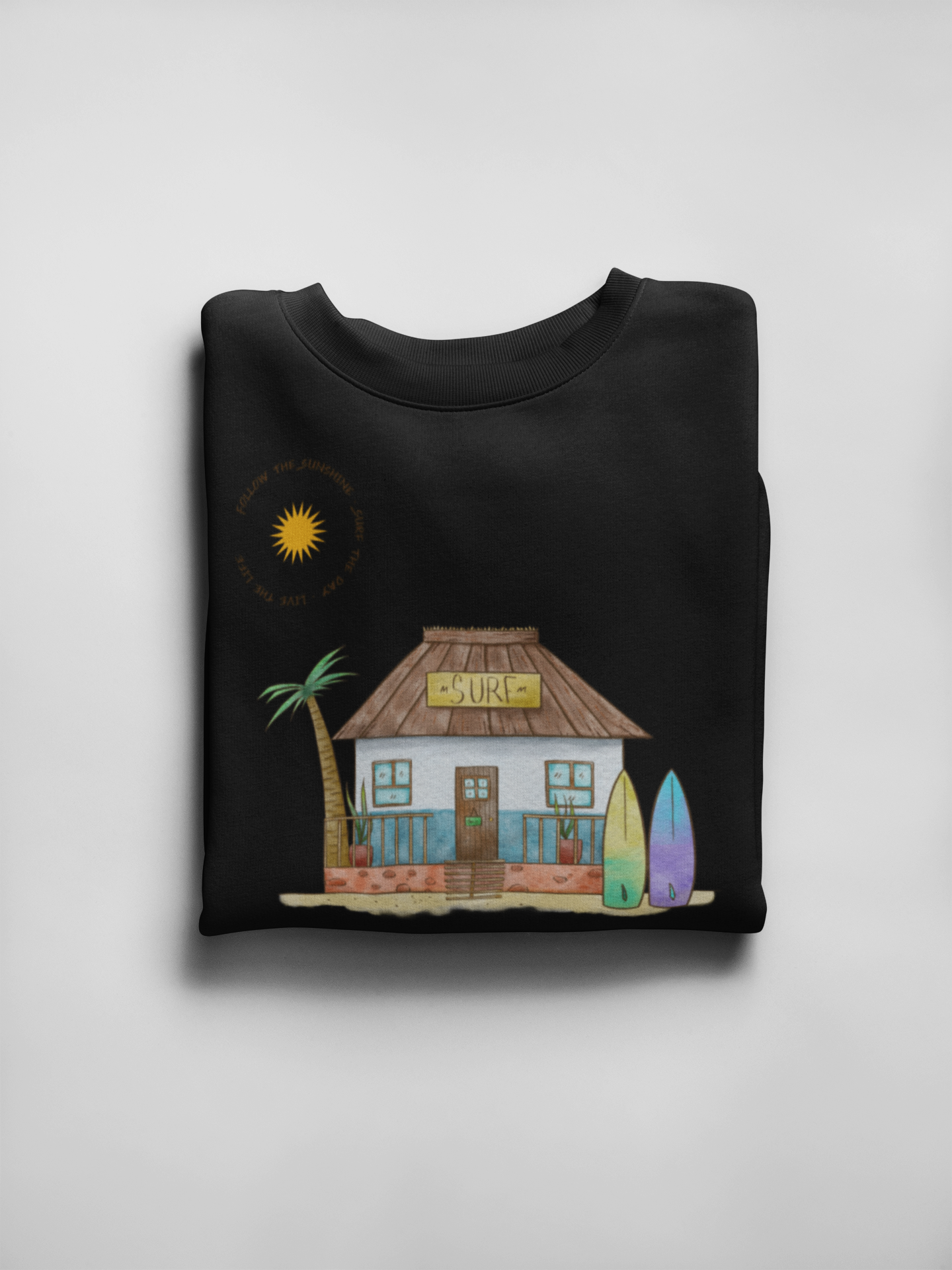 Dense Oversized California Black Unisex Oversize T-Shirt
