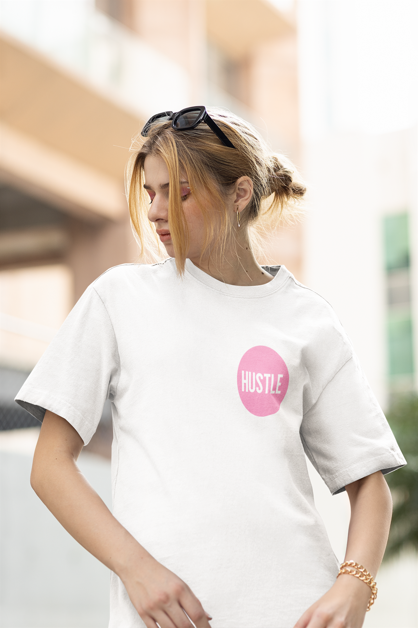 Hustle For Muscle Unisex T-Shirt For Women | Tarun Kapoor Collection