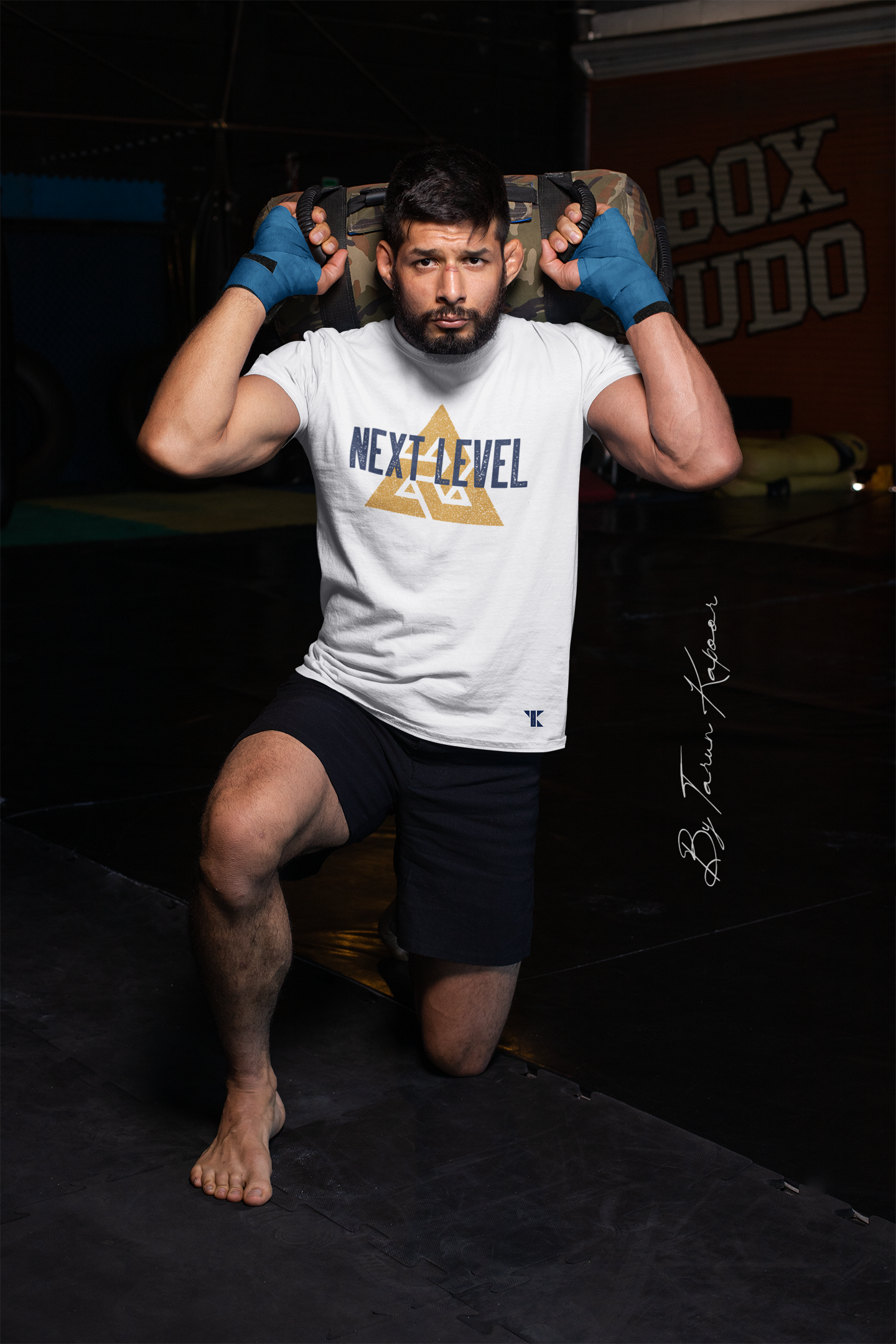 NEXT LEVEL White T-Shirt For Men | Tarun Kapoor Collection