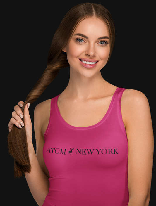 ATOM NEW YORK Signature Pink Tank Top For Women