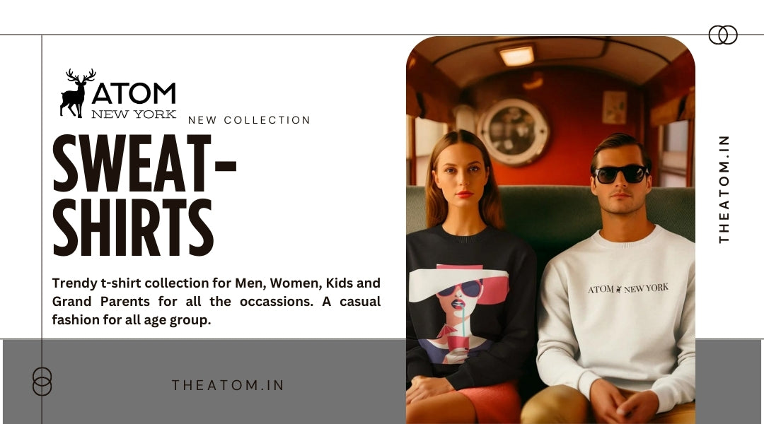 Wrap Yourself in Warmth: TheAtom.in's Sweatshirt Collection