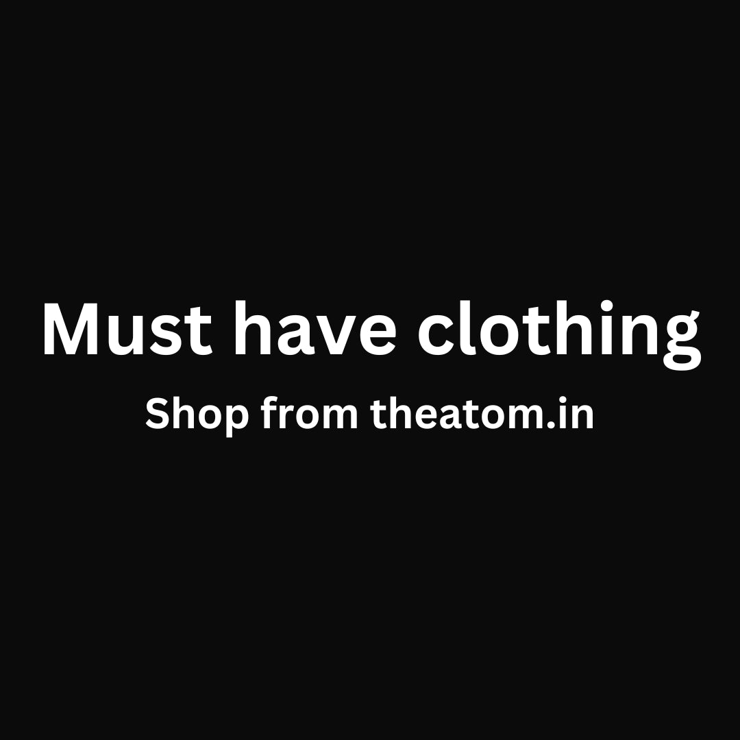 Easy Style: TheAtom.in's Must-Have T-shirts