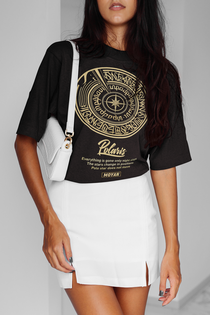 Everything Is Gone Only Night Stays Unisex Black  Oversized Tshirt | DJ Paroma Collection | ATOM