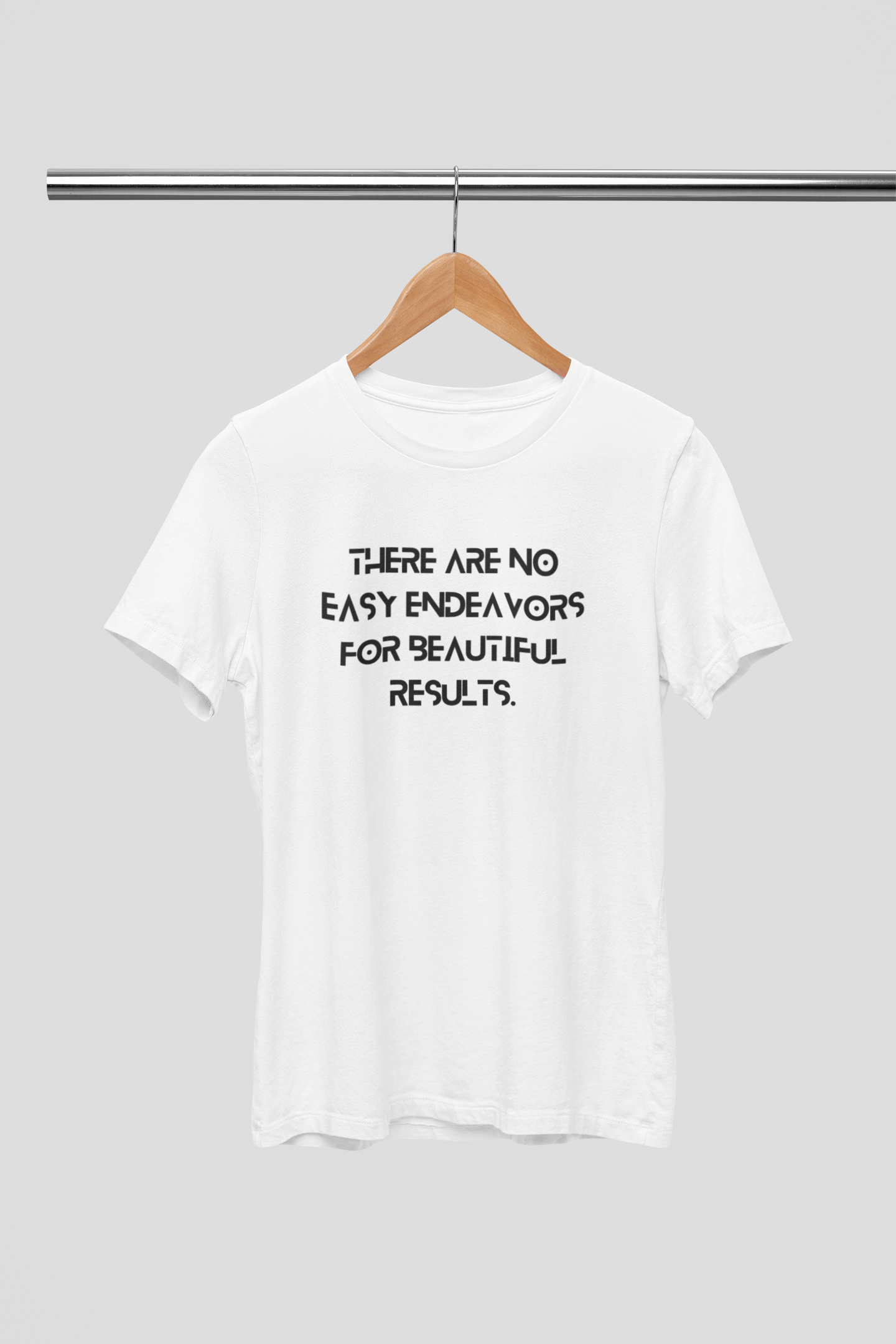 There are no easy ends Unisex White Oversized T-Shirt