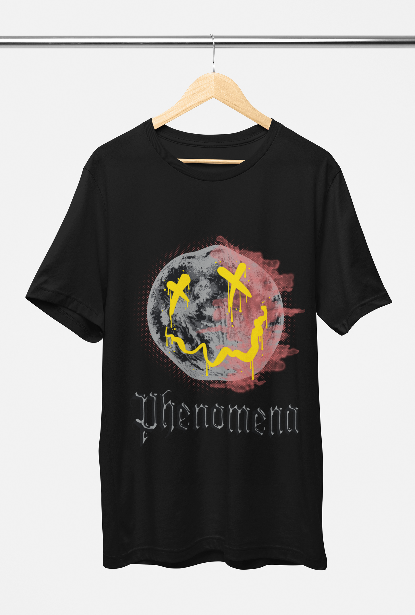 Phenomena Unisex Black Oversized Tshirt | DJ Paroma Collection | ATOM