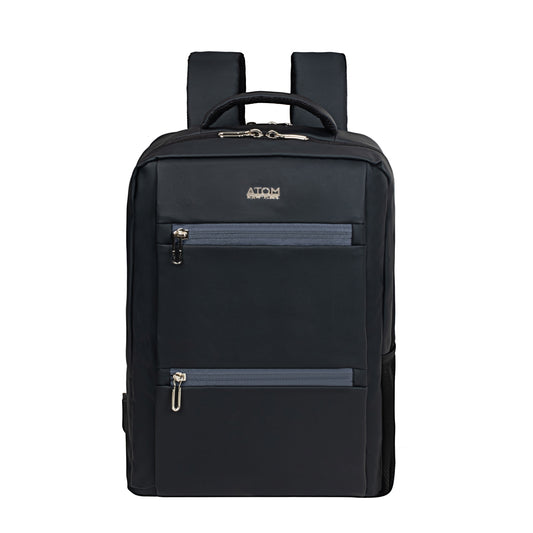 ATOM NEW YORK ULTRA MODERN BACKPACK - Black