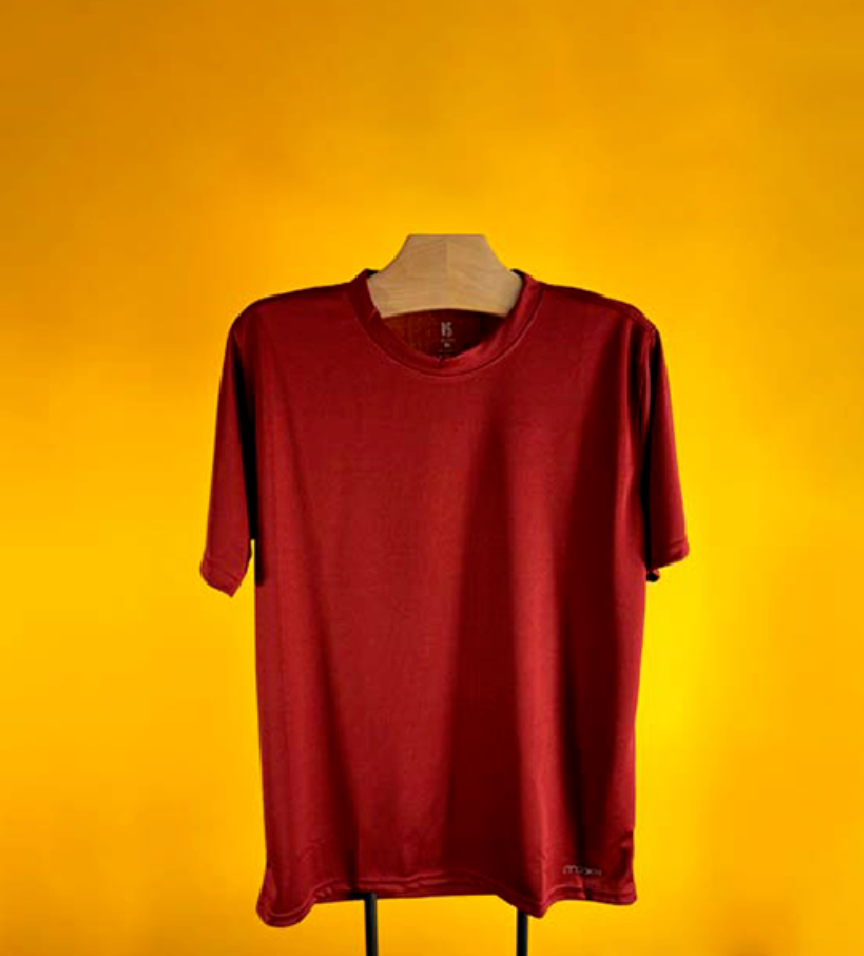 Polyester Activewear Jersey Maroon