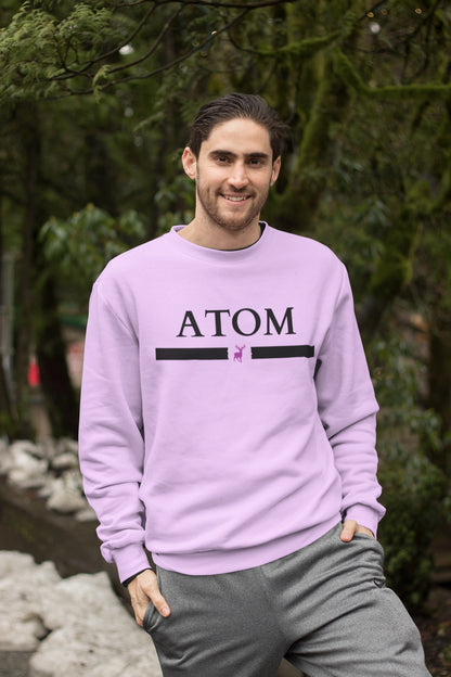 ATOM Classic Signature Lavender Sweatshirt For Men