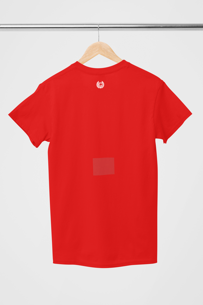 Your Opinion Dense Oversized Red Unisex T-Shirt | Masterchef Gurkirat Collection | ATOM