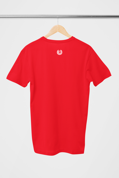 Cotton Candy Pocket Design Cotton Red T-Shirt For Men | Masterchef Gurkirat Collection | ATOM