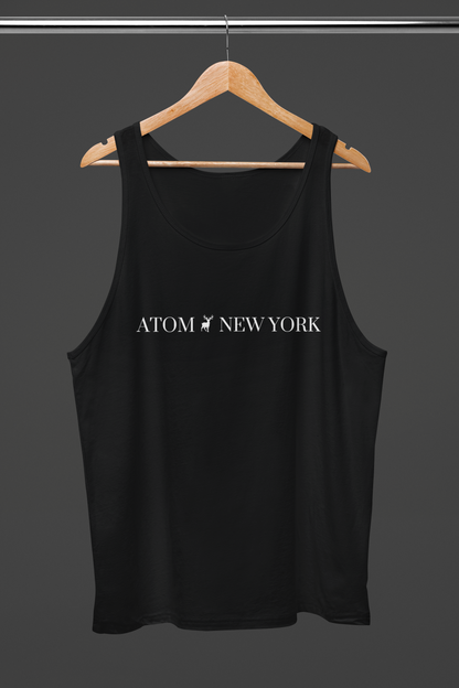 ATOM NEW YORK Signature Black Tank Top For Women