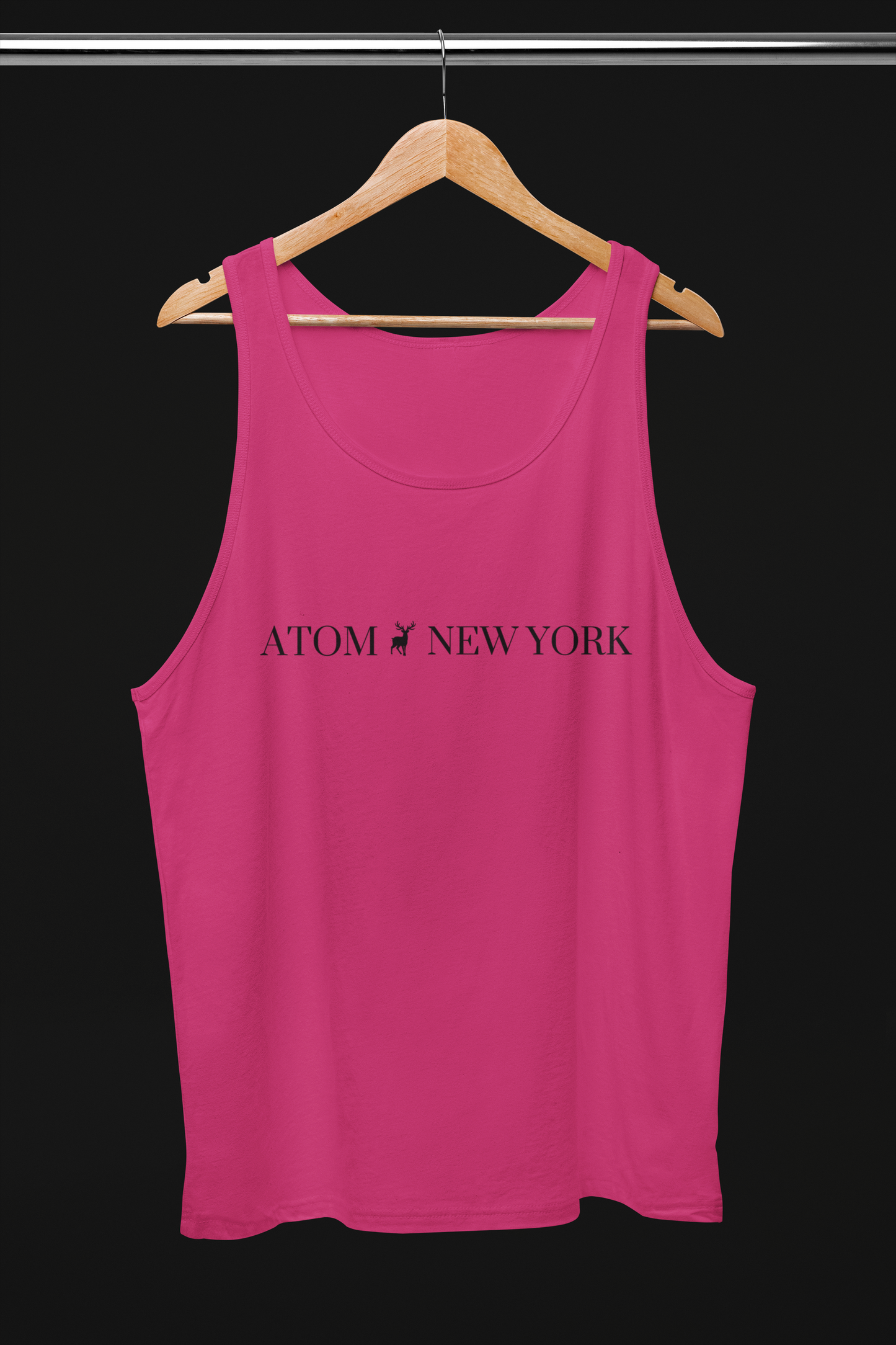 ATOM NEW YORK Signature Pink Tank Top For Women