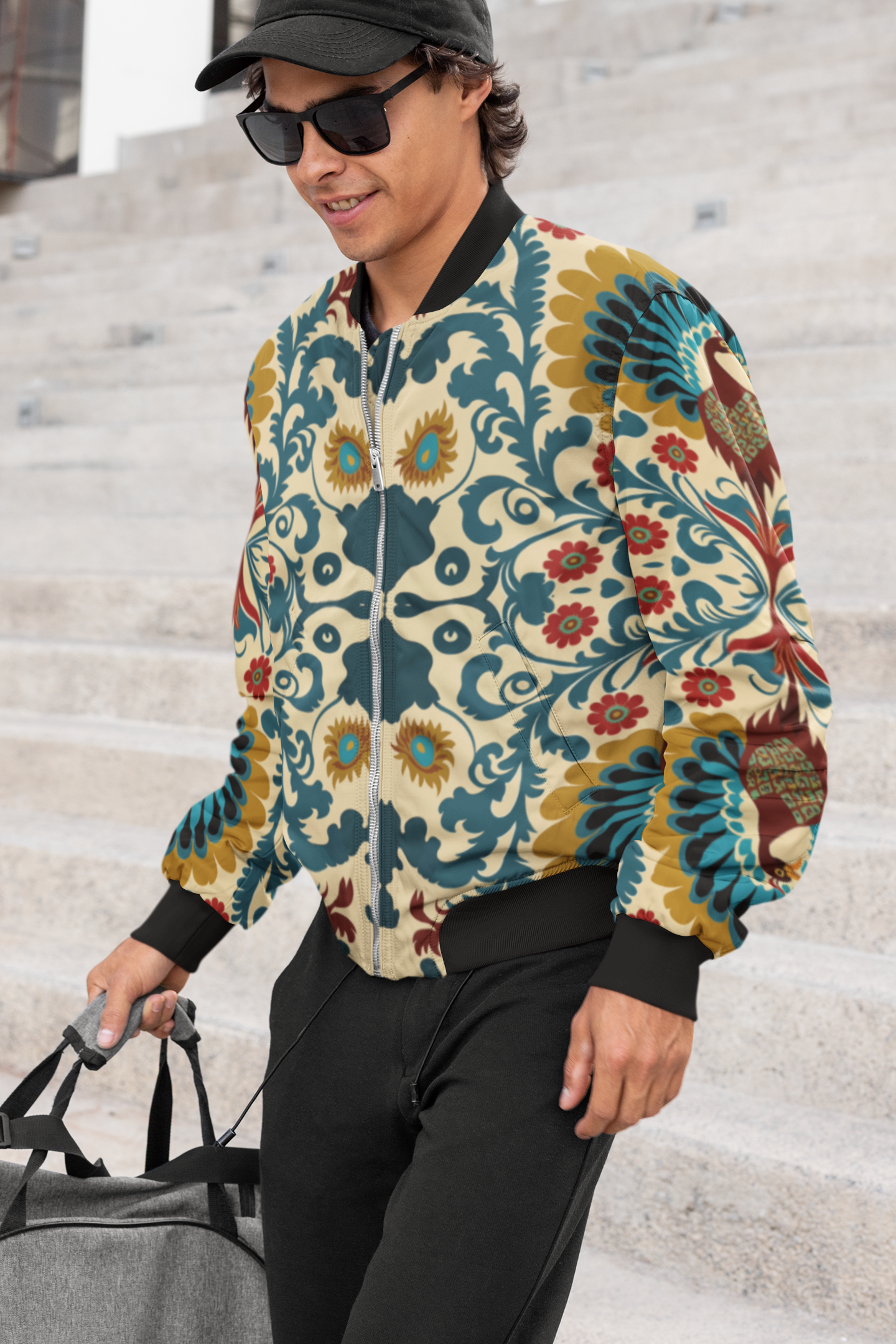 Peacock 2025 bomber jacket