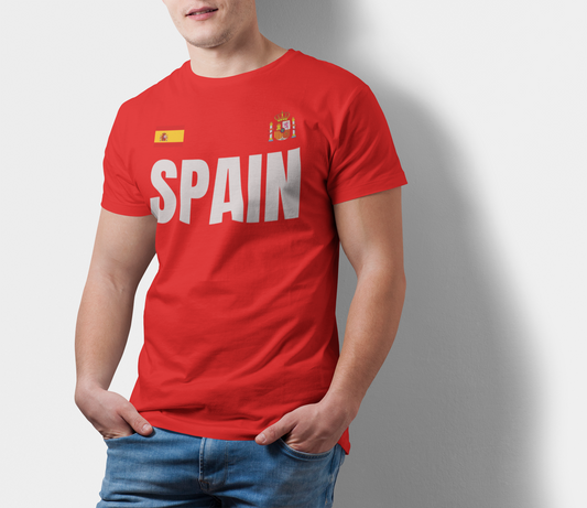 ATOM Signature Spain Red T-Shirt For Men