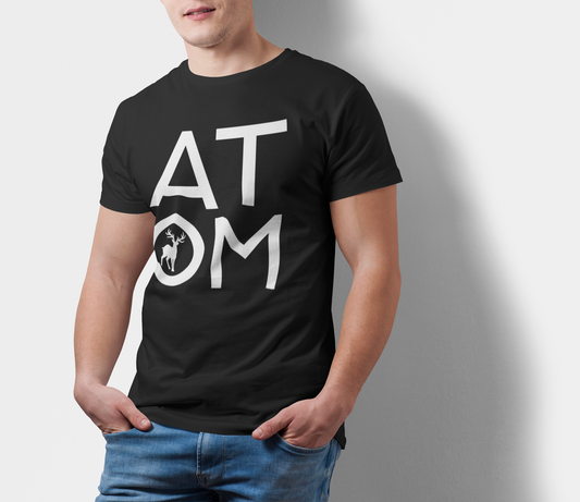 ATOM Signature Icon Black T-Shirt For Men