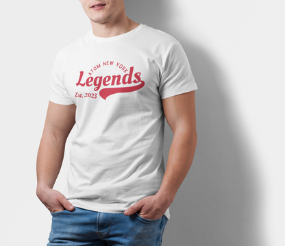 ATOM Signature Legends White T-Shirt For Men
