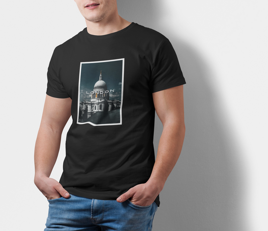 ATOM Signature London Black T-Shirt For Men
