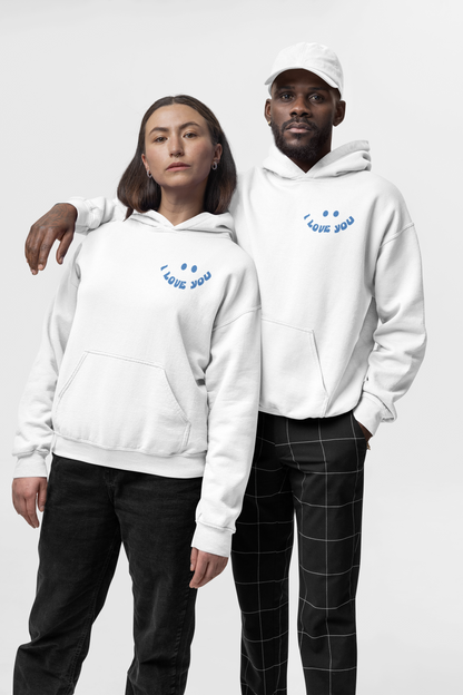 Different Ways To Say I Love You Front And Back Couple Hoodie
