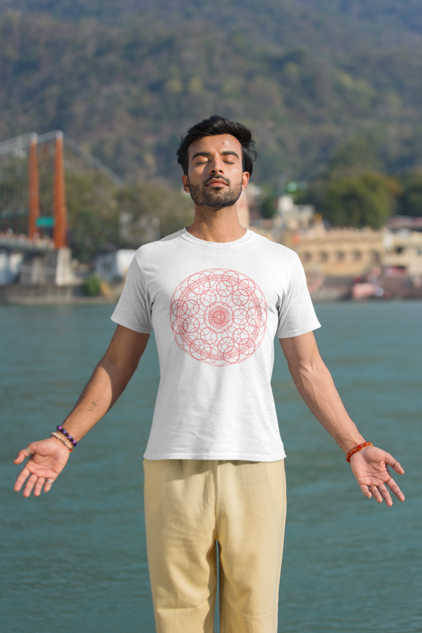 Circle Tattoo Unisex T-Shirt | Iris Yog Collection | ATOM