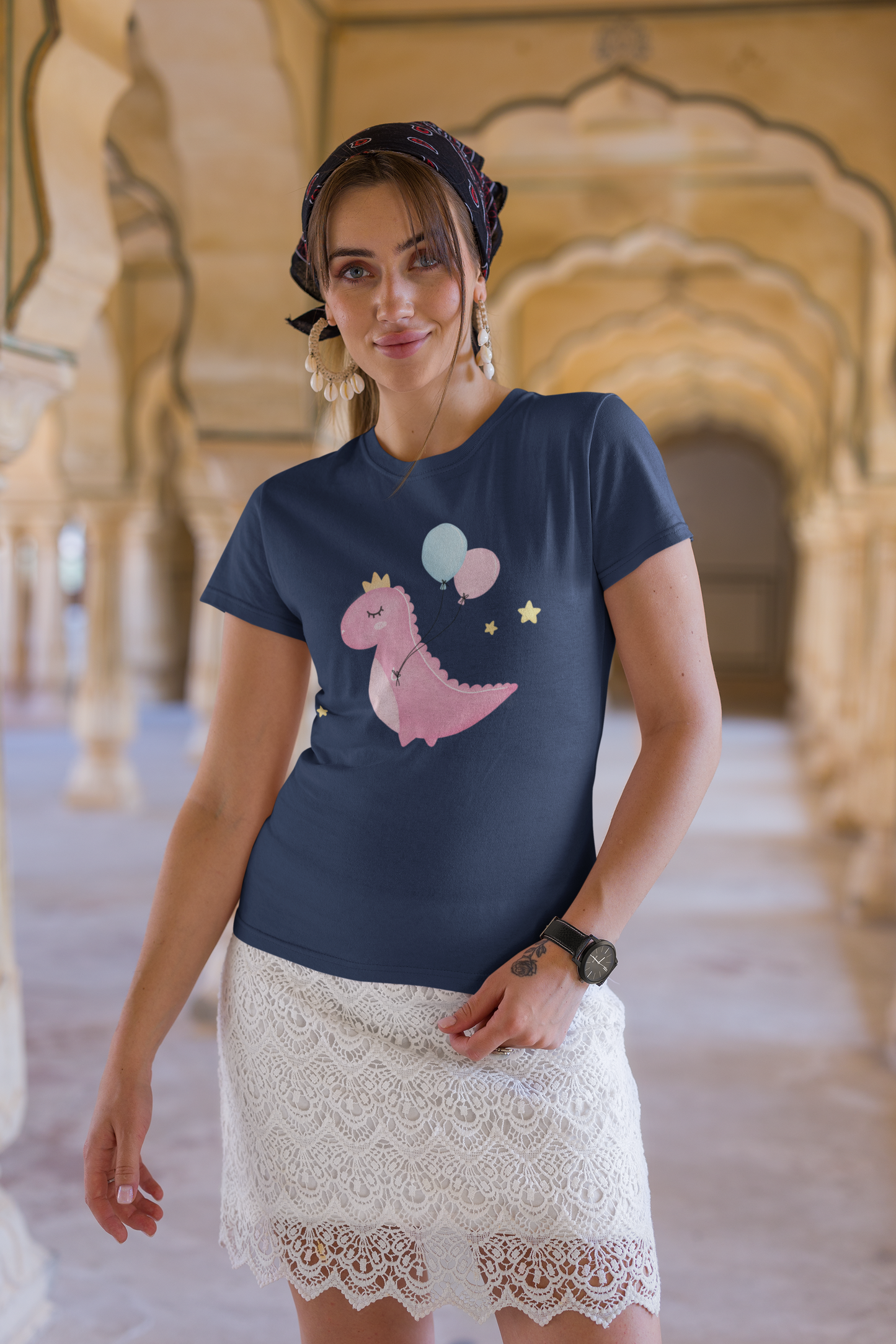Dino Love Couple T-Shirt