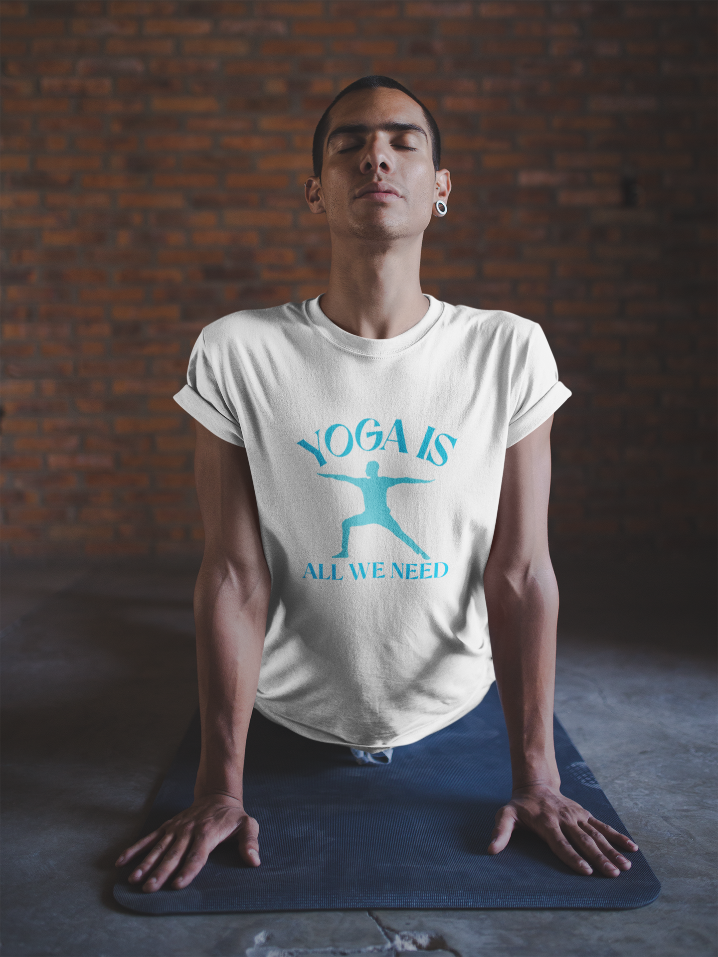 Yoga is all we need Unisex T-Shirt | Iris Yog Collection | ATOM