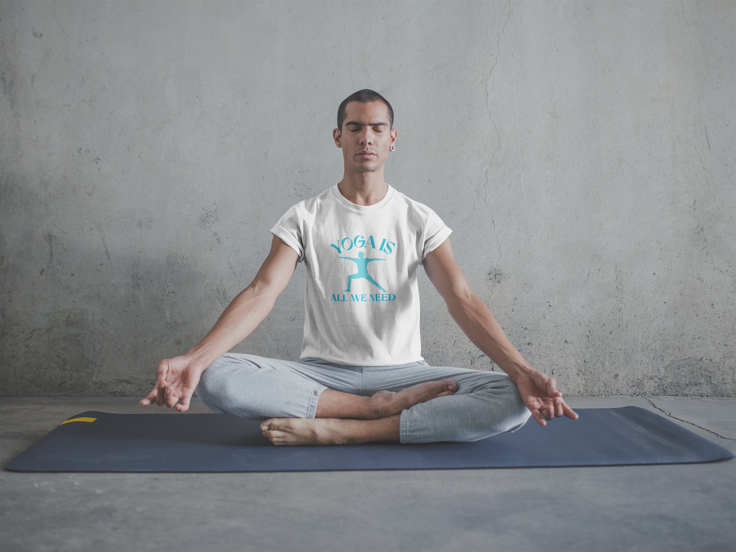 Yoga is all we need Unisex T-Shirt | Iris Yog Collection | ATOM
