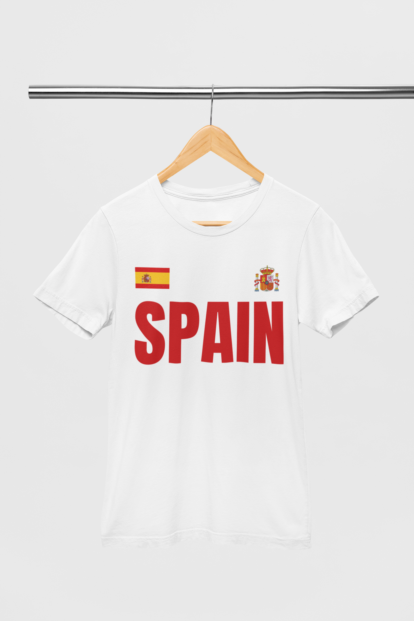 ATOM Signature Spain White T-Shirt For Men
