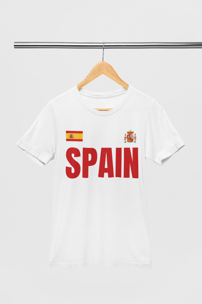 ATOM Signature Spain White T-Shirt For Men