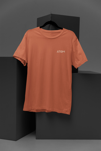 ATOM Logo Coral T-Shirt For Men