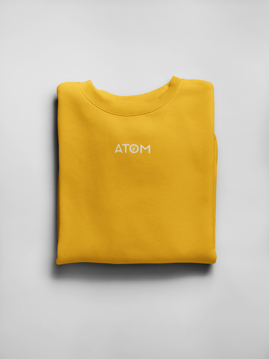 French Terry Oversize Mustard Yellow Unisex T-Shirt