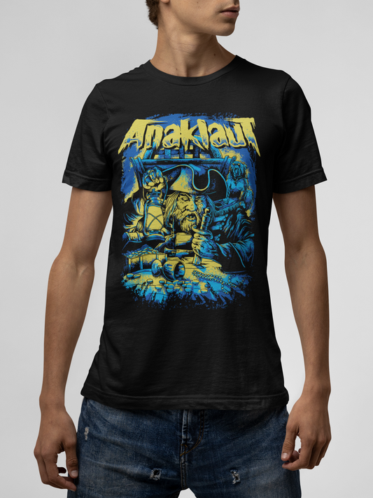 Anaklaut Black T-Shirt For Men