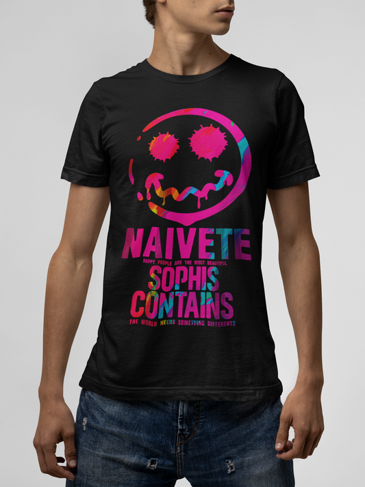 Naivete Sophie Black T-Shirt For Men