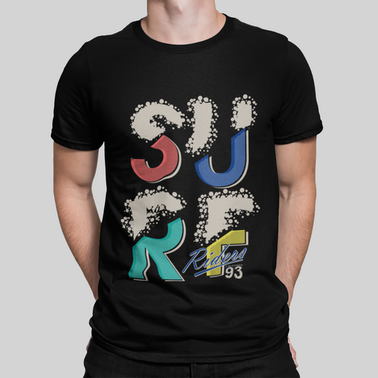 SURE Black T-Shirt For Men