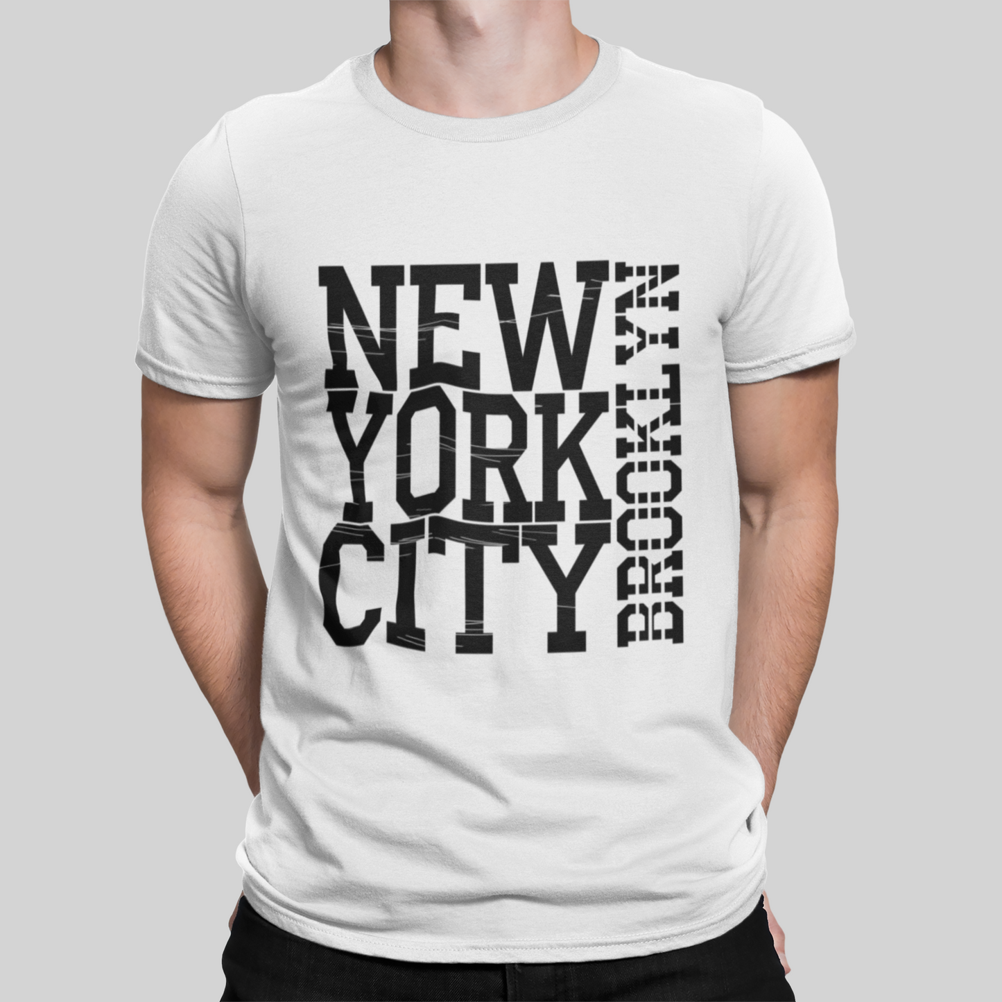 New York City Brooklyn T-Shirt For Men