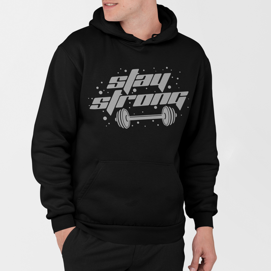 Stay Strong Pure Cotton Unisex Hoodie | Tarun Kapoor Collection