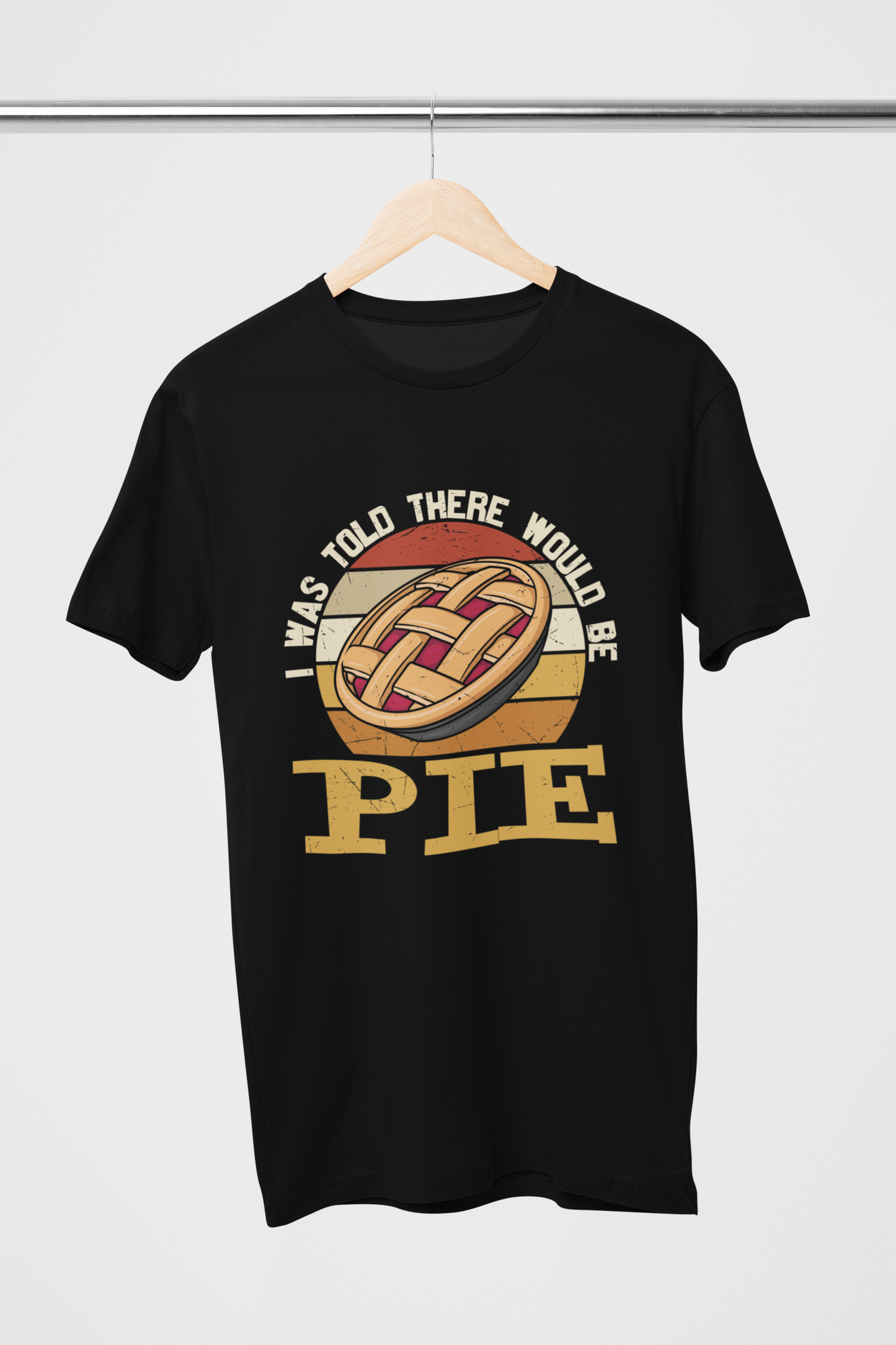 There Would be Pie Pure Cotton Black Oversized T-Shirt For Men | Masterchef Gurkirat Collection | ATOM