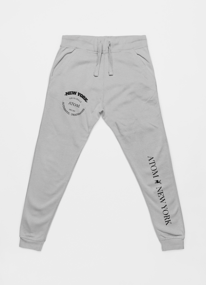 ATOM Signature Melange Grey Hoodie And Jogger Co-ord Set For Men