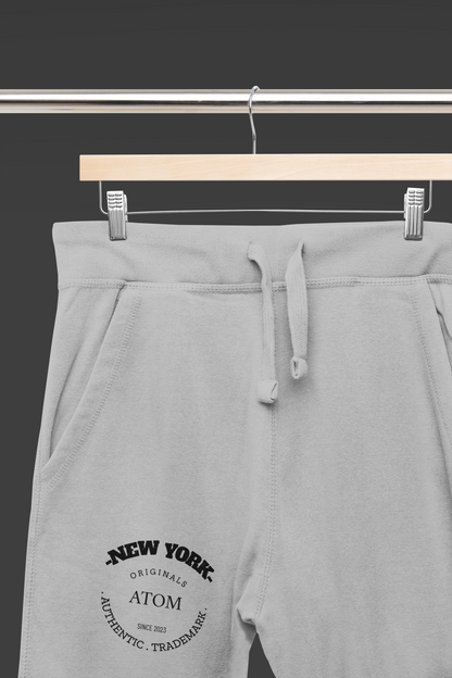 ATOM Signature Melange Grey Hoodie And Jogger Co-ord Set For Men