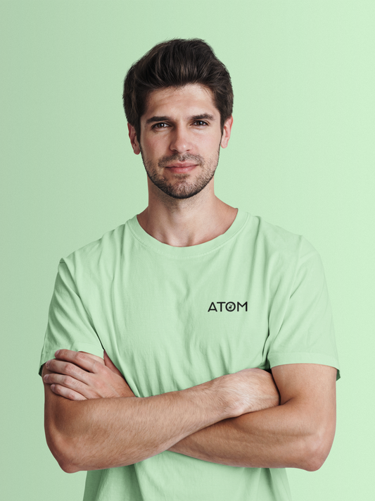 ATOM Logo Jade T-Shirt For Men