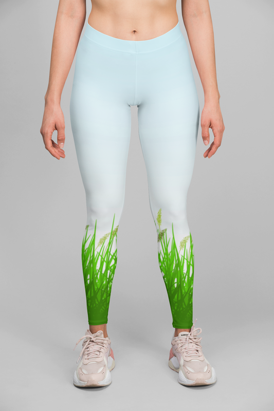 Grass Land Print Legging